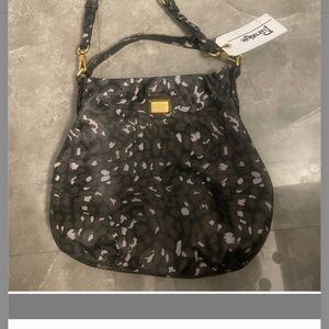 MARC by MARC JACOBS Exotic Leopard PVC Tote Handbag Satchel Shoulder Bag